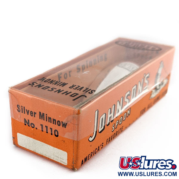  Johnson Silver Minnow (1950-x) №1110, , 7 г, блесна коливалка (колебалка) #18837