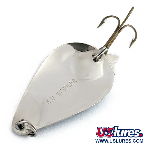 Acme K.O. Wobbler, нікель/синій, 21 г, блесна коливалка (колебалка) #18846