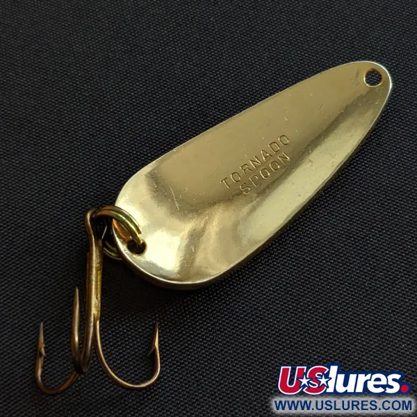 Acme Tornado Spoon, золото, 7 г, блесна коливалка (колебалка) #18856