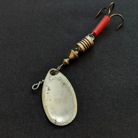 Mepps Aglia 2, срібло/шартрез, 4,5 г, блешня оберталка (вертушка) #18871