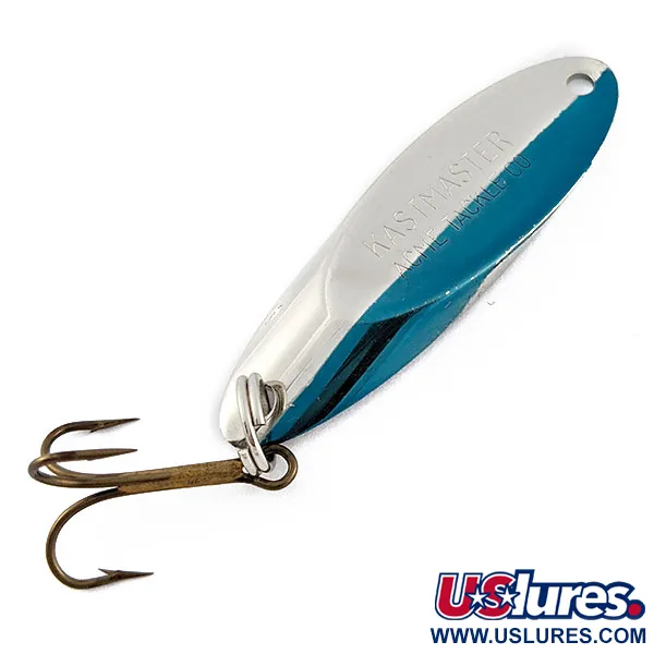 Acme Kastmaster, нікель/синій, 14 г, блесна коливалка (колебалка) #18874