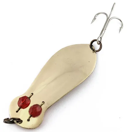 Herter's Authenticalaska spoon, золото/червоні очі, 28 г, блесна коливалка (колебалка) #18886