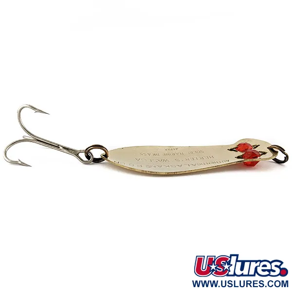 Herter's Authenticalaska spoon, золото/червоні очі, 28 г, блесна коливалка (колебалка) #18886