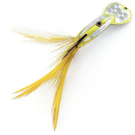 Glen Evans Loco 2, нікель/жовтий, 7 г, блесна коливалка (колебалка) #18887