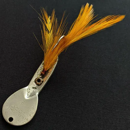 Glen Evans Loco 2, нікель/жовтий, 7 г, блесна коливалка (колебалка) #18887