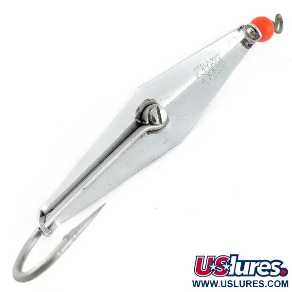 James E. Clark  Clark Spoon , нікель, 12 г, блесна коливалка (колебалка) #18895