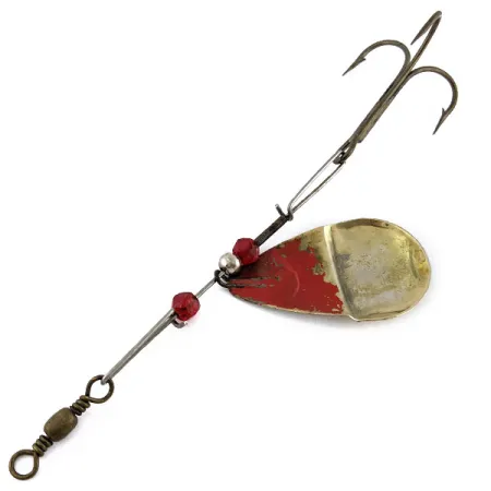 Other 10000 lakes 92, нікель/золото/червоний, 14 г, блешня оберталка (вертушка) #18910