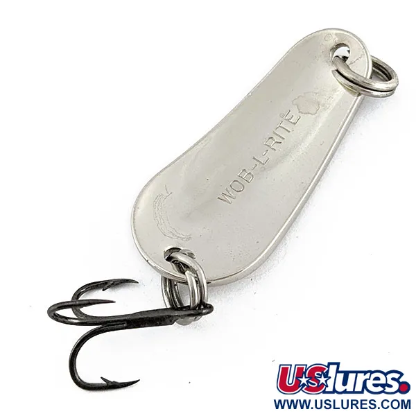Acme Wob-L-Rite, нікель, 9 г, блесна коливалка (колебалка) #18913