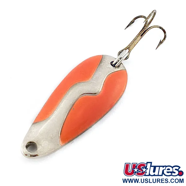 Acme Kamlooper Spoon, нікель/помаранчевий, 11 г, блесна коливалка (колебалка) #18945