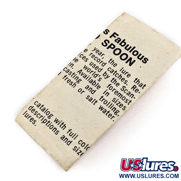 Acme Kastmaster, нікель/помаранчевий, 2,5 г, блесна коливалка (колебалка) #18947