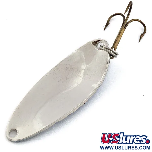 Acme Little Cleo bubbles, нікель/синій, 9 г, блесна коливалка (колебалка) #18953