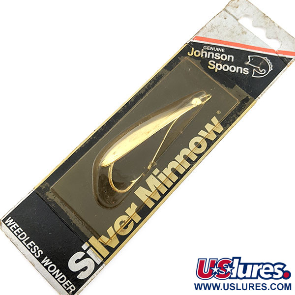   Незачіпляйка Johnson Silver Minnow (1980-x), срібло, 14 г, блесна коливалка (колебалка) #18957