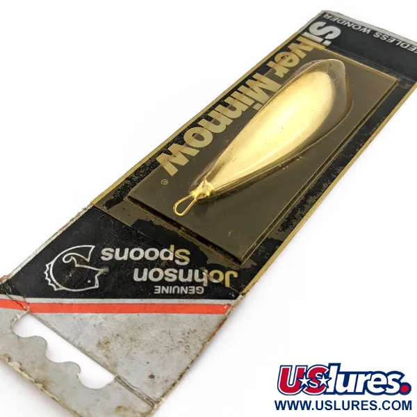   Незачіпляйка Johnson Silver Minnow (1980-x), срібло, 14 г, блесна коливалка (колебалка) #18957