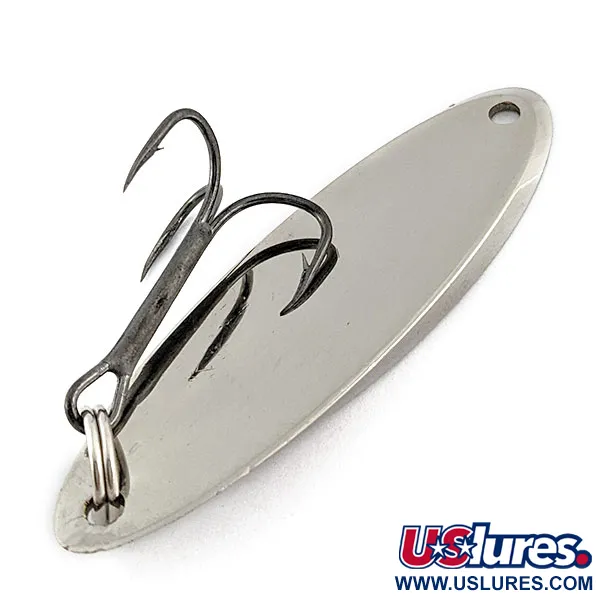 Acme Kastmaster UV, нікель/зелений UV, 21 г, блесна коливалка (колебалка) #18973