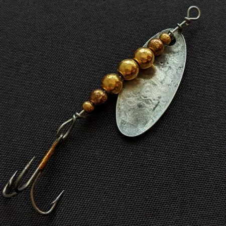 Renosky Lures Swiss Swing 3, срібло/латунь, 2,6 г, блешня оберталка (вертушка) #18994