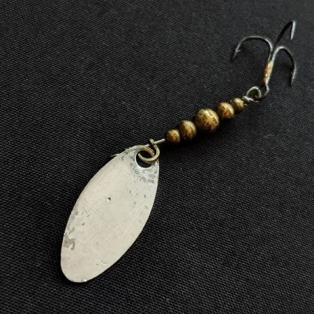 C.P. Swing 2, срібло/латунь/червоний, 2,6 г, блешня оберталка (вертушка) #18995