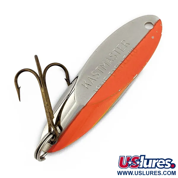 Acme Kastmaster, нікель/помаранчевий, 10,5 г, блесна коливалка (колебалка) #18997