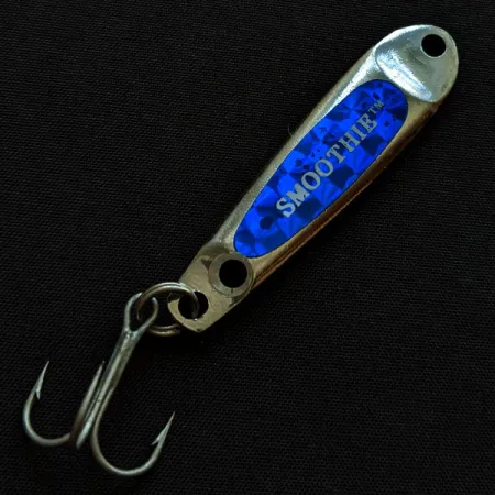 Hopkins Smoothie, пількер, нікель/синій, 11 г, блесна коливалка (колебалка) #19002