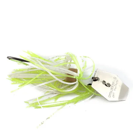 Z-Man Z-man the Original ChatterBait, білий/шартрез, 7 г, блесна коливалка (колебалка) #19018