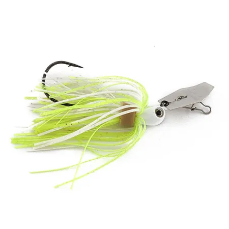 Z-Man Z-man the Original ChatterBait, білий/шартрез, 7 г, блесна коливалка (колебалка) #19018