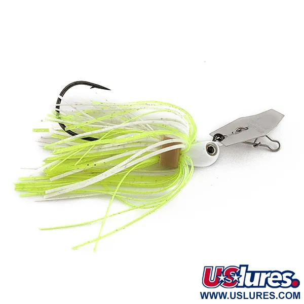 Z-Man Z-man the Original ChatterBait, білий/шартрез, 7 г, блесна коливалка (колебалка) #19018