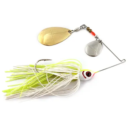 Booyah Covert Double Indiana Spinnerbait, Nkl/Gld, 21 г, до рибалки #19033
