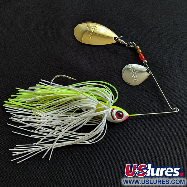  Booyah Covert Double Indiana Spinnerbait, Nkl/Gld, 21 г, до рибалки #19033