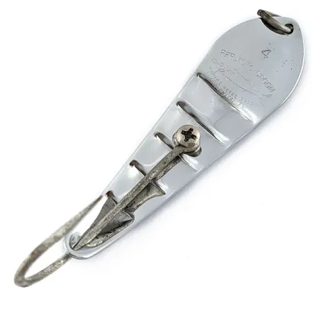 Barracuda Reflecto Spoon #4, нікель, 17 г, блесна коливалка (колебалка) #19037