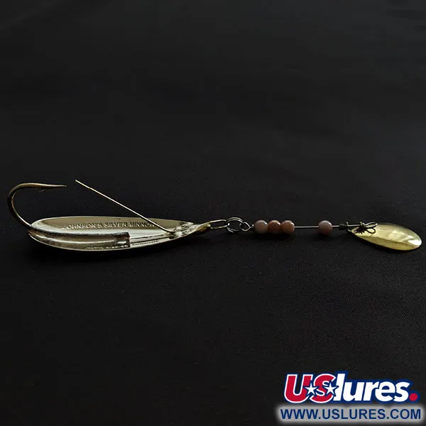  Johnson Silver Minnow, золото, 14 г, блесна коливалка (колебалка) #19055