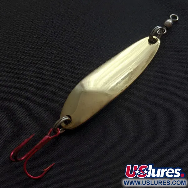 Luhr Jensen Krocodile #3, золото, 10 г, блесна коливалка (колебалка) #19070