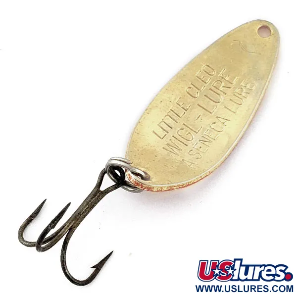  Seneca Little Cleo, червоний/білий/золото, 7 г, блесна коливалка (колебалка) #19080