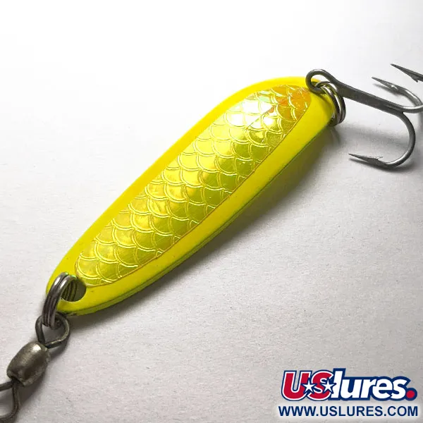 Luhr Jensen Krocodile #3, жовтий, , блесна коливалка (колебалка) #19084