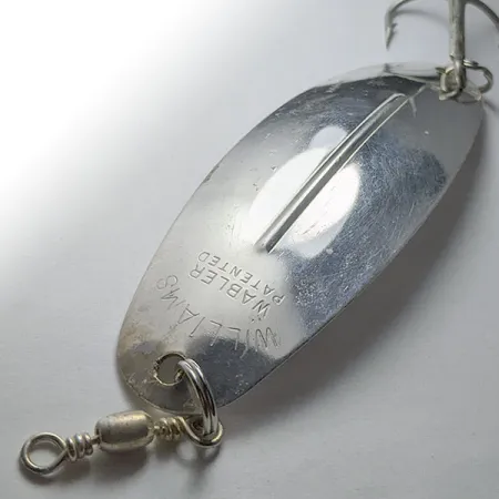 Williams Wabler W70, срібло, 28 г, блесна коливалка (колебалка) #19103