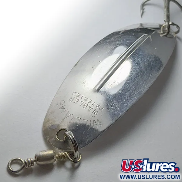 Williams Wabler W70, срібло, 28 г, блесна коливалка (колебалка) #19103