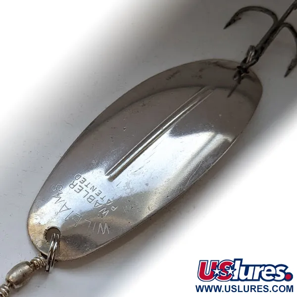 Williams Wabler W70, срібло, 28 г, блесна коливалка (колебалка) #19103