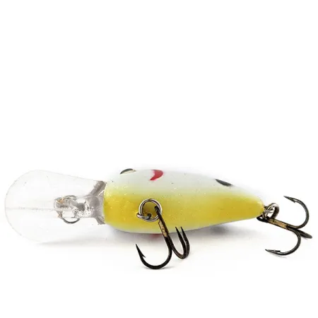 Strike King 4XD, Pearl/Black Splatter w/Char, 10 г, воблер #19106