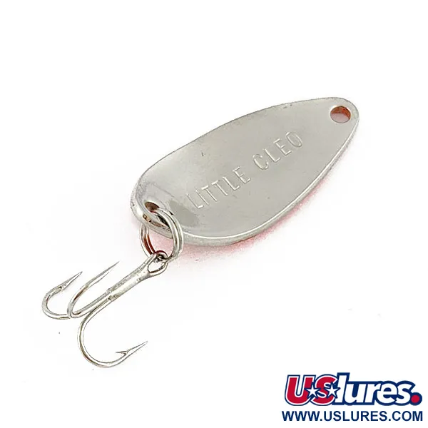 Seneca Little Cleo, червоний/нікель, 5 г, блесна коливалка (колебалка) #19132