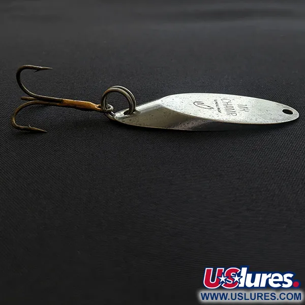 Weber Mr Champ , срібло, 14 г, блесна коливалка (колебалка) #19139