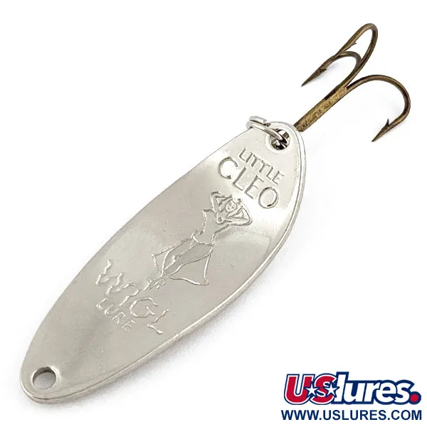 Seneca Little Cleo (Hula Girl), нікель, 10 г, блесна коливалка (колебалка) #19152