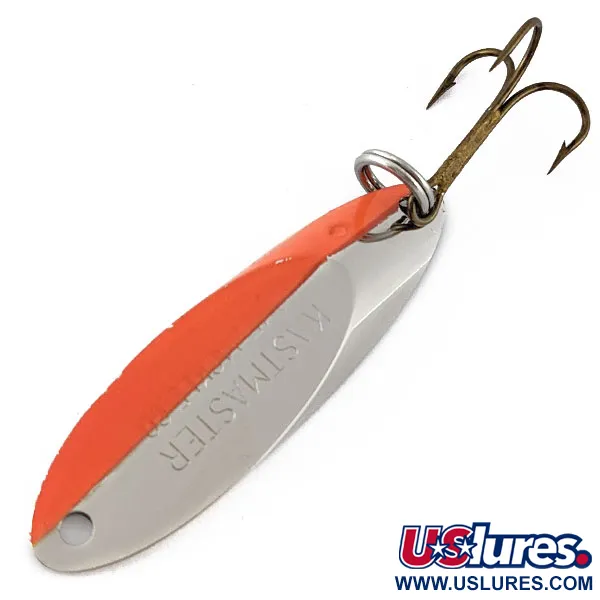 Acme Kastmaster, нікель/помаранчевий, 10,5 г, блесна коливалка (колебалка) #19159