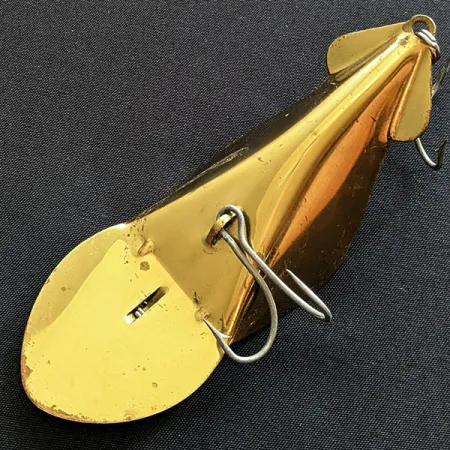 Buck Perry Spoonplug, золото, 28 г, блесна коливалка (колебалка) #19172