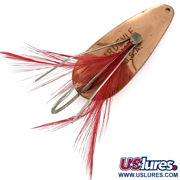 Eppinger Незачепляйка Dardevle Imp Feathered weedless, мідь, 11 г, блесна коливалка (колебалка) #19174