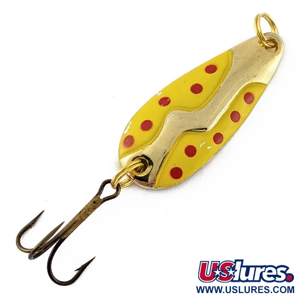 Acme Kamlooper Spoon, золото/жовтий/червоний, 11 г, блесна коливалка (колебалка) #19201