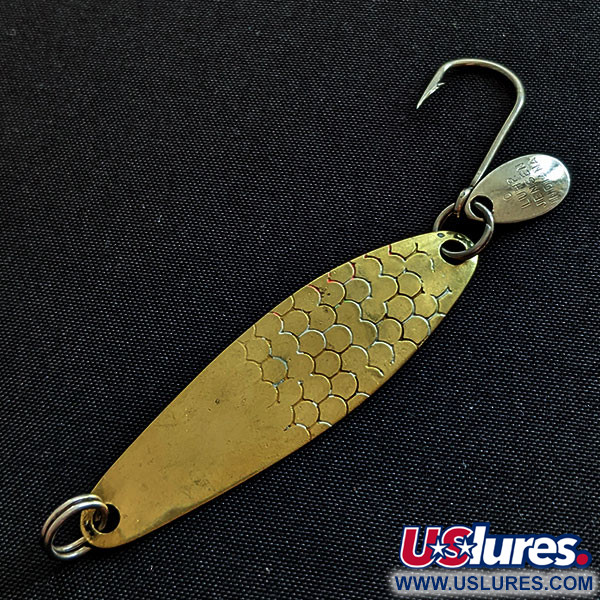  Luhr Jensen Needlefish 2, золото, 3 г, блесна коливалка (колебалка) #19223