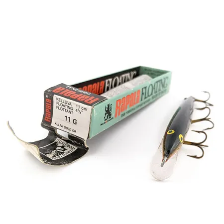Rapala Original Floater F11, G (Gold), 6 г, воблер #19228