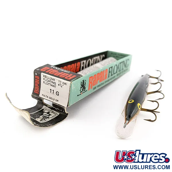 Rapala Original Floater F11, G (Gold), 6 г, воблер #19228