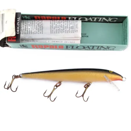 Rapala Original Floater F11, G (Gold), 6 г, воблер #19228