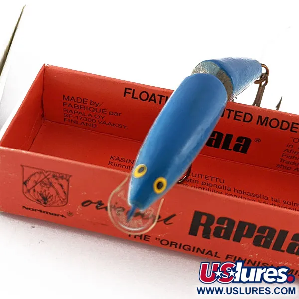  Rapala Jointed J-7, B (Blue), 4 г, воблер #19230