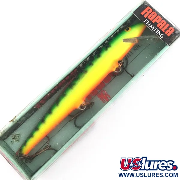 Rapala Original Floater F11, FT (Fire tiger), 6 г, воблер #19234