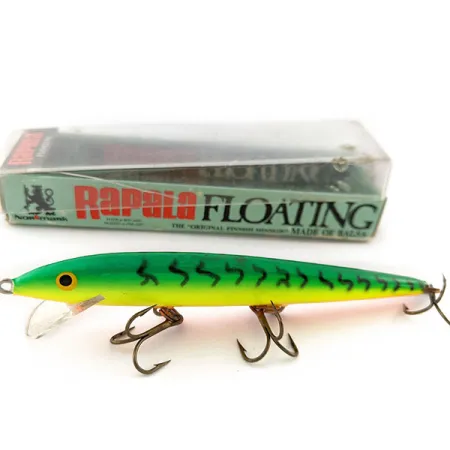 Rapala Original Floater F11, FT (Fire tiger), 6 г, воблер #19234